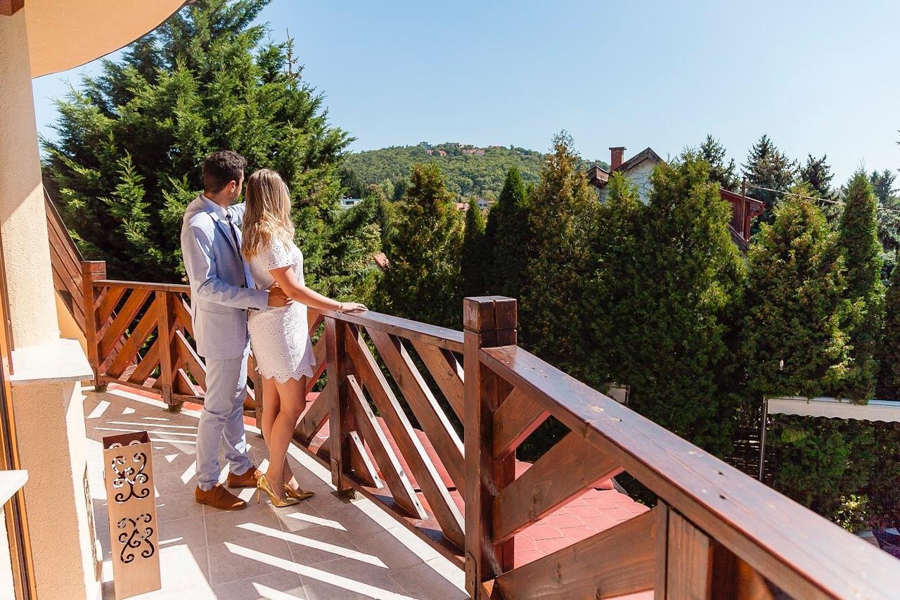 Villa Rosa Boutique Hotel Budapest Exteriör bild
